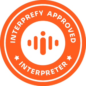 Interprefy Approved Interpreter Badge